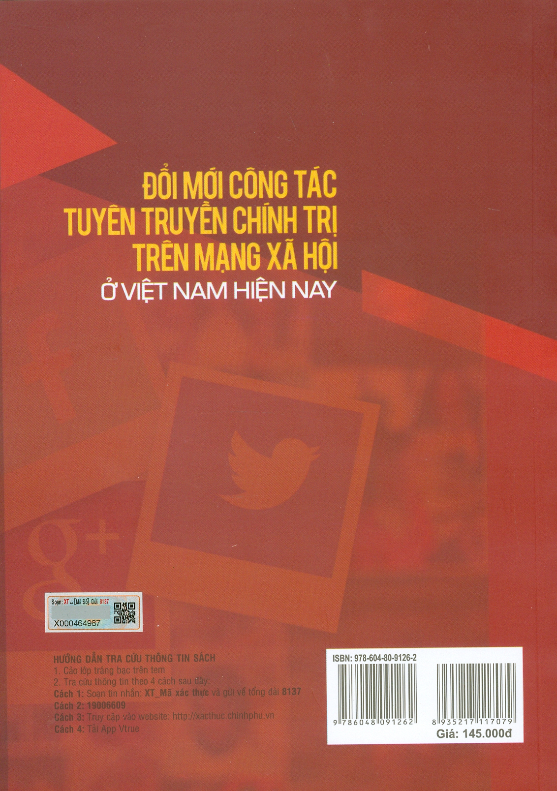 Đổi Mới Công Tác Tuyên Truyền Chính Trị Trên Mạng Xã Hội Ở Việt Nam Hiện Nay - PGS.TS. Nguyễn Thị Trường Giang (Chủ biên)