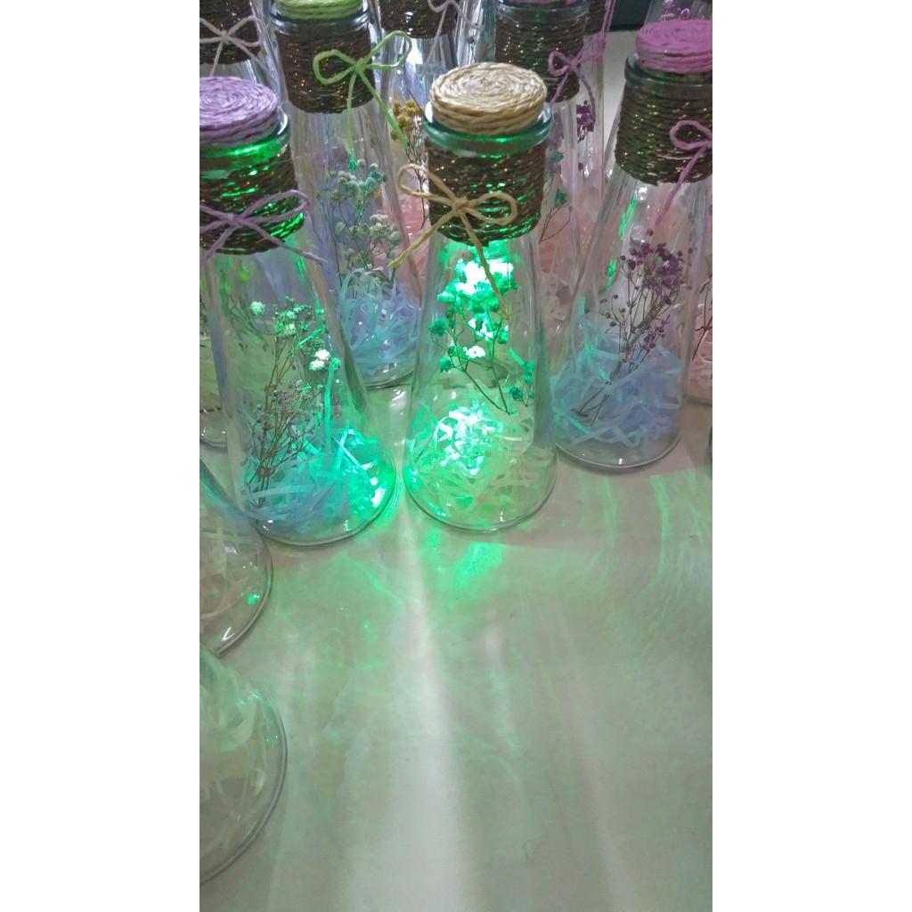 Lọ ước thủy tinh siêu đẹp, trang trí bàn học, handmade , quà sinh nhật đẳng cấp, ước được điều như ý