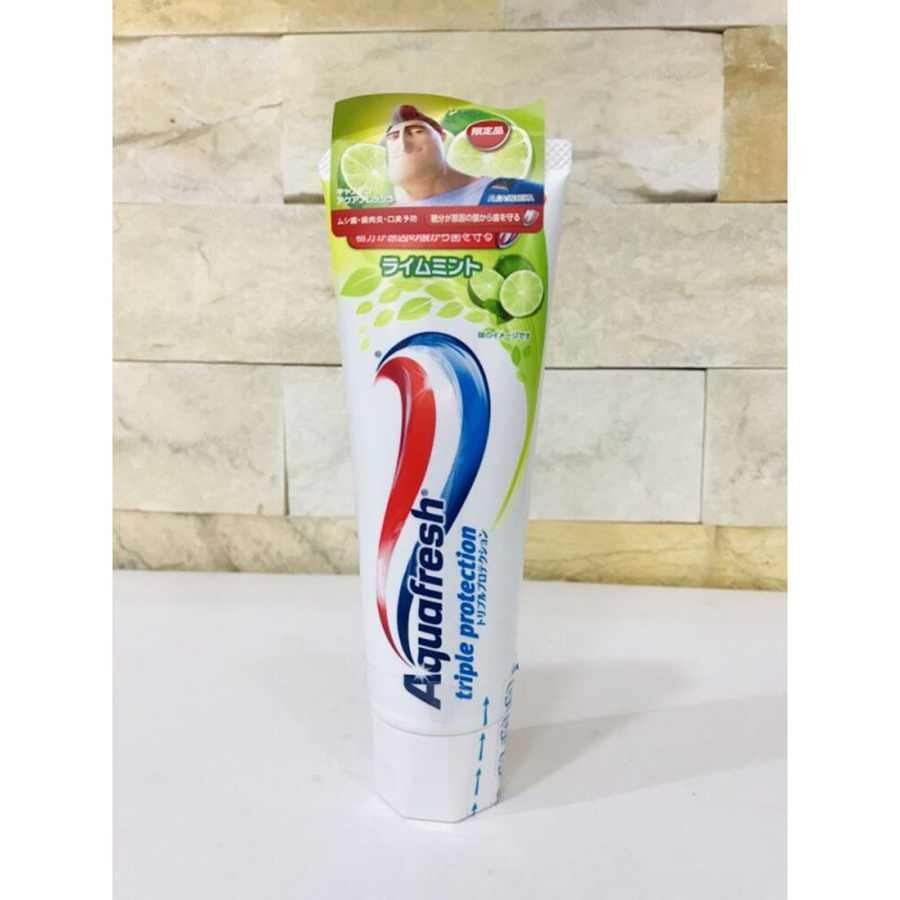 Kem Đánh Răng Aquafresh ( Hương chanh) - Nội Địa Nhật Bản