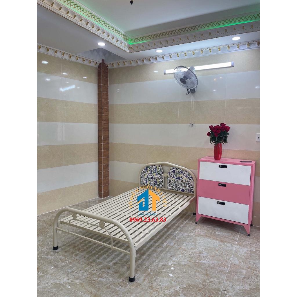 Giường sắt kiểu tròn giá rẻ sài gòn 1m x 2m