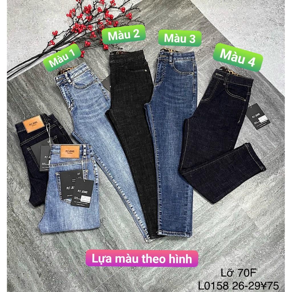 Quần jeans nữ lưng cao lửng 70cm/ L0158x