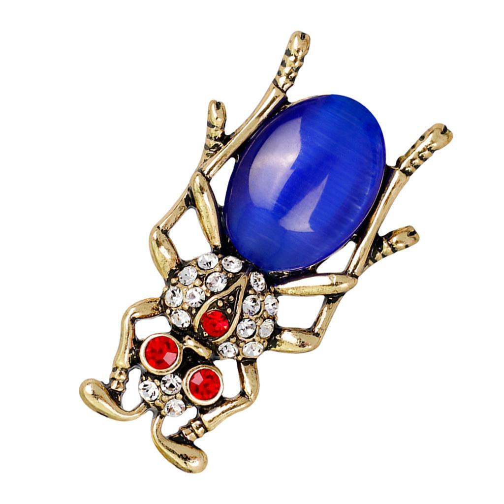 Charming Vintage Rhinestone Bee Brooch Pin Clothes Decor