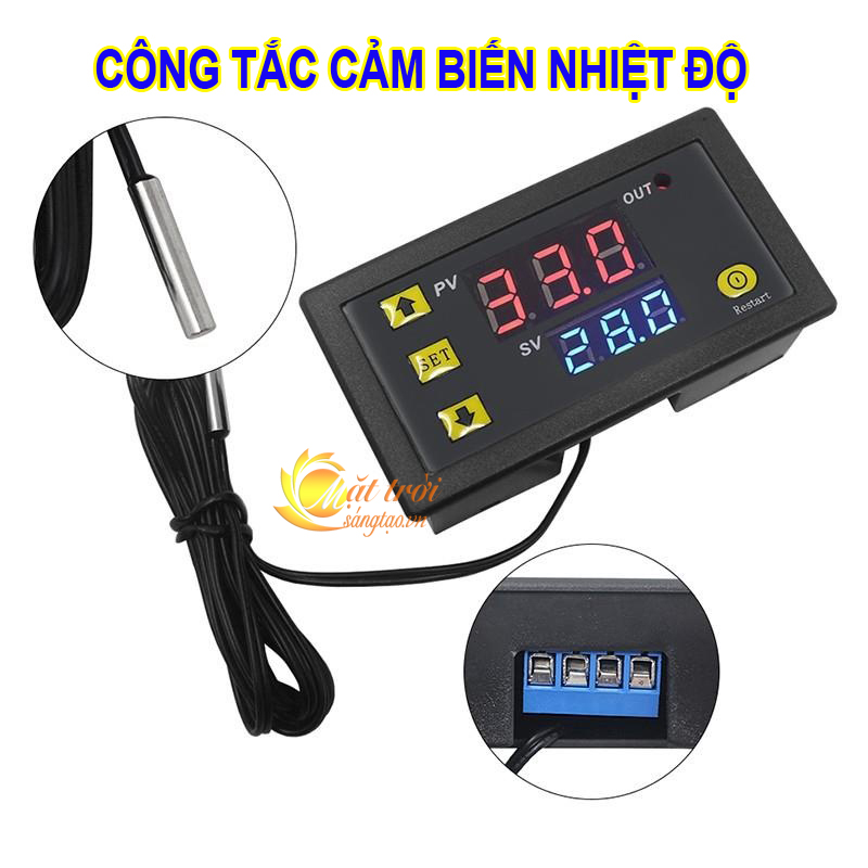 Công tắc cảm biến nhiệt độ ST3230 - 220VAC