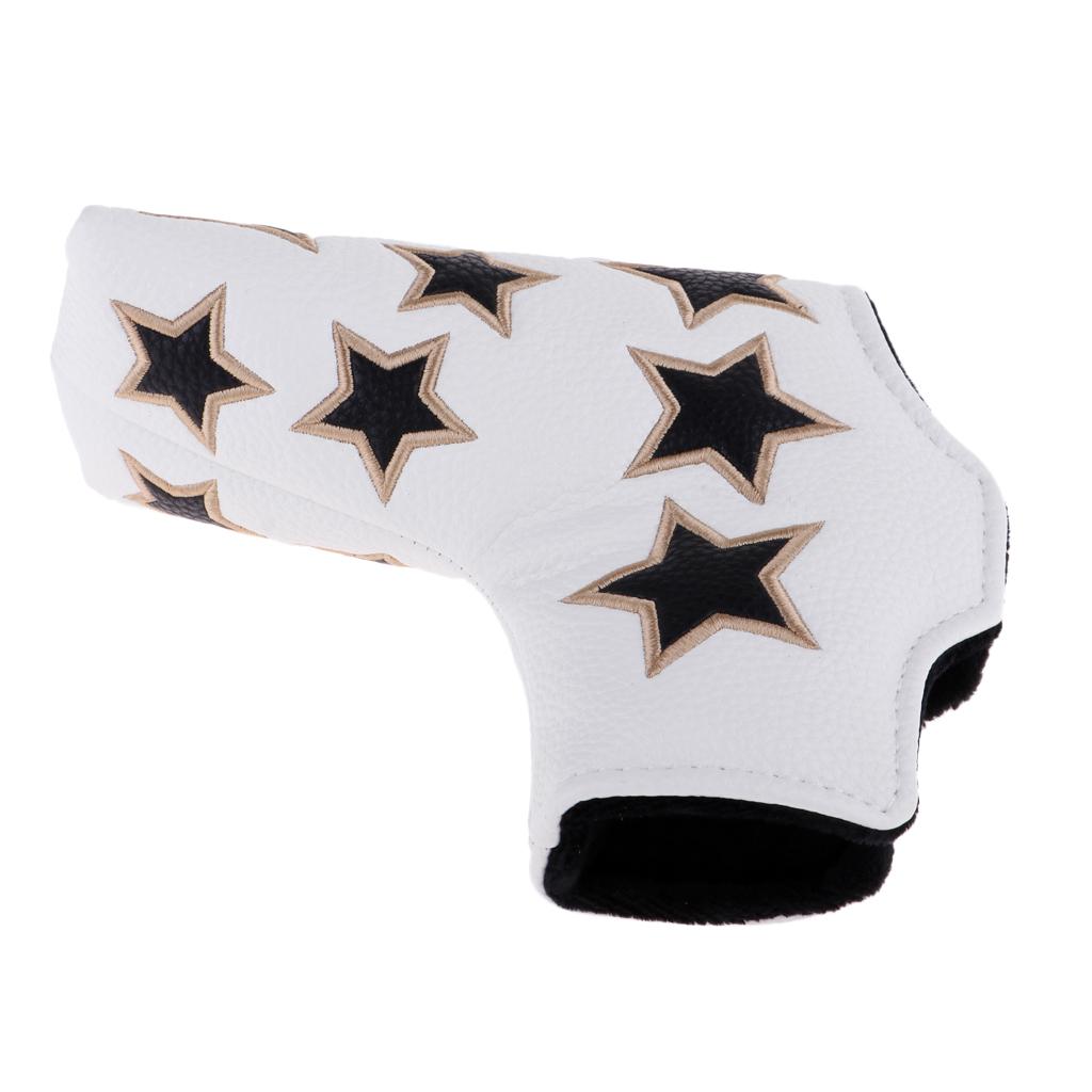 Golf Stars Design Golf Putter Club Head Cover Headcover for Scotty Cameron Odyssey Callaway Taylormade