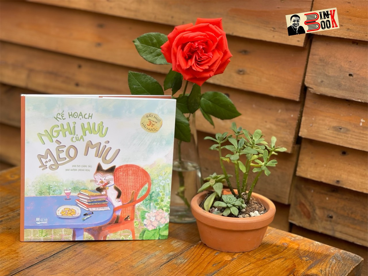 (Bìa cứng, minh họa in màu) KẾ HOẠCH NGHỈ HƯU CỦA MÈO MIU - Anh Thy - Crabit Kidbooks