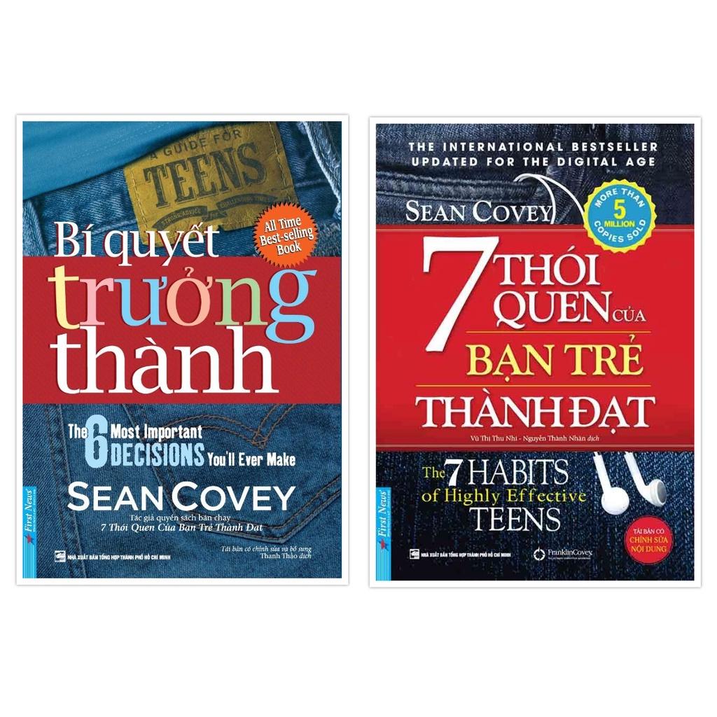 Combo Bí quyết trưởng thành + 7 thói quen của bạn trẻ thành đạt - Bản Quyền