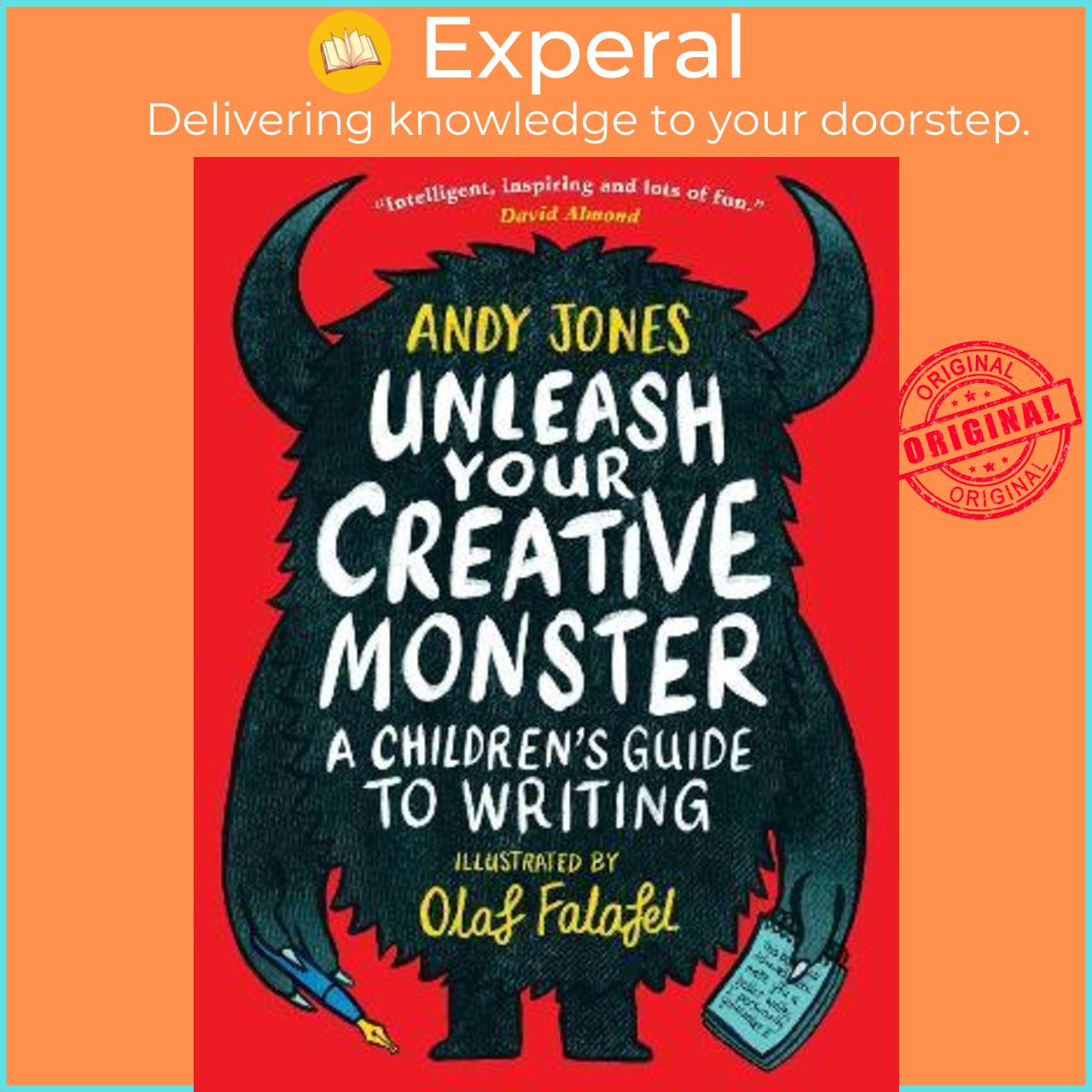 Sách - Unleash Your Creative Monster: A Children's Guide to Writing by Andy Jones Olaf Falafel