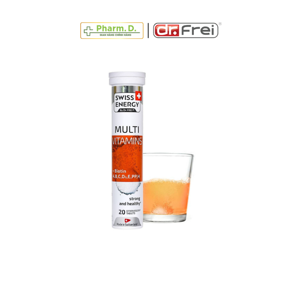 Viên Sủi Dr. Frei Bổ Sung Vitamin Tổng Hợp Và Biotin