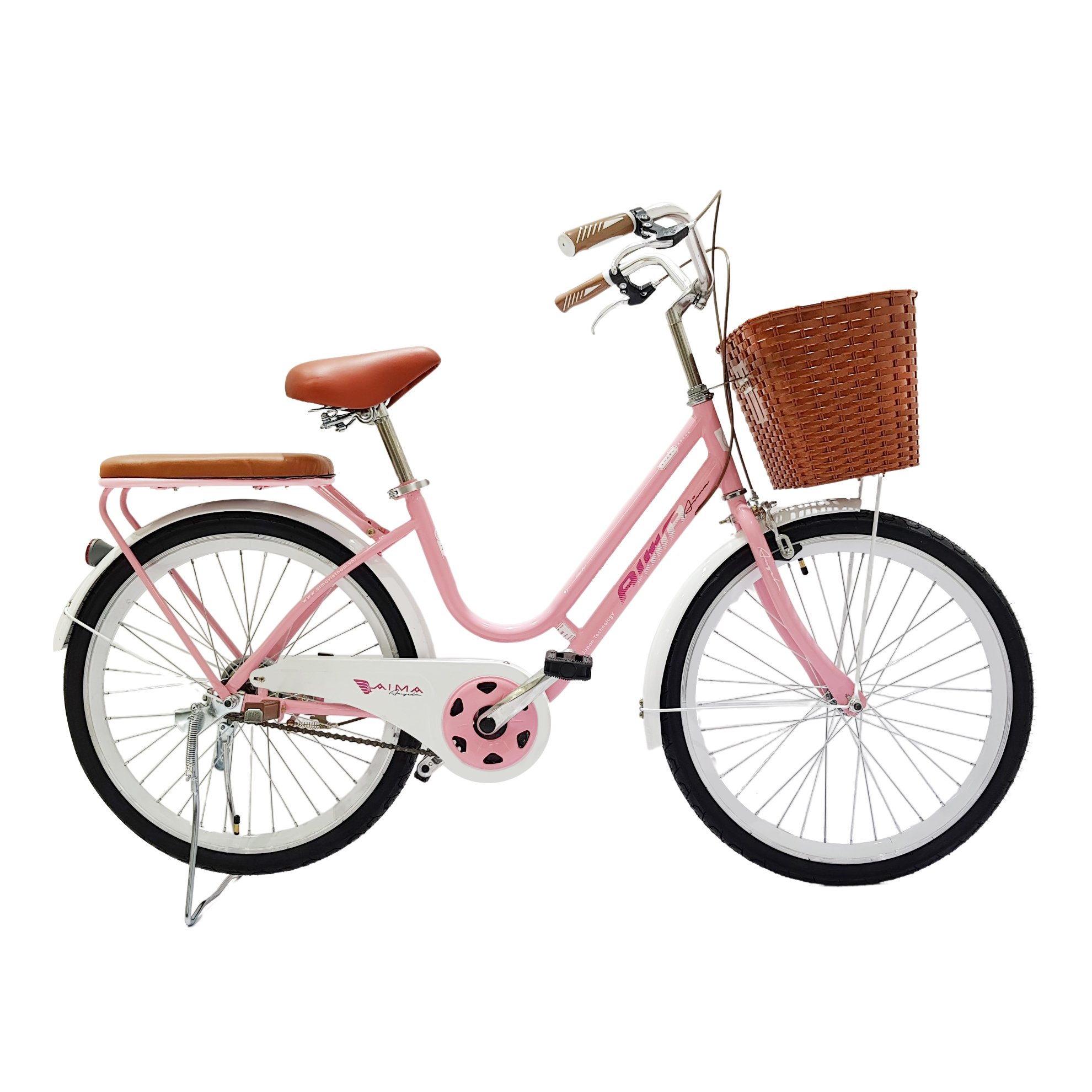 Xe đạp mini thời trang nữ AIMA Angel 24 inch CITYBIKE , Trẻ Trung , Năng Động