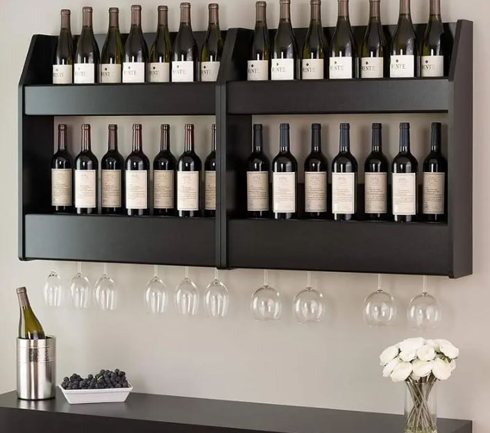 Kệ Treo Tường 2 Tầng Đựng Đồ Juno Sofa CTKR19 KT 70x72x18.5cm