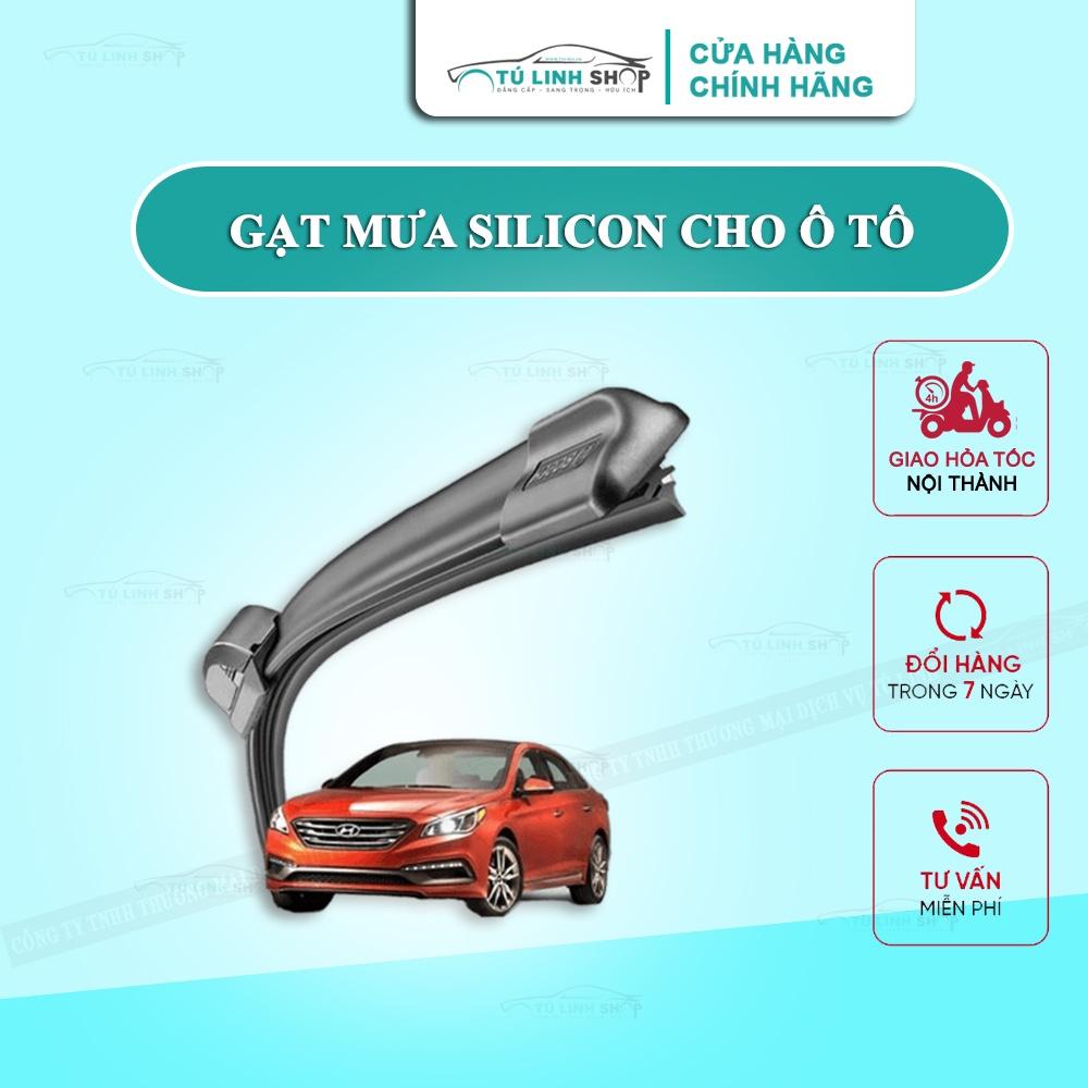 Gạt mưa silicon cao cấp siêu bền, siêu sạch cho các loại Ô Tô- Bảo hành 12 tháng