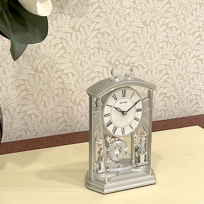 Đồng hồ để bàn Rhythm 4RP796WR19 Kt 14.0 x 22.8 x 8.3cm, 390g Vỏ nhựa. Dùng Pin.