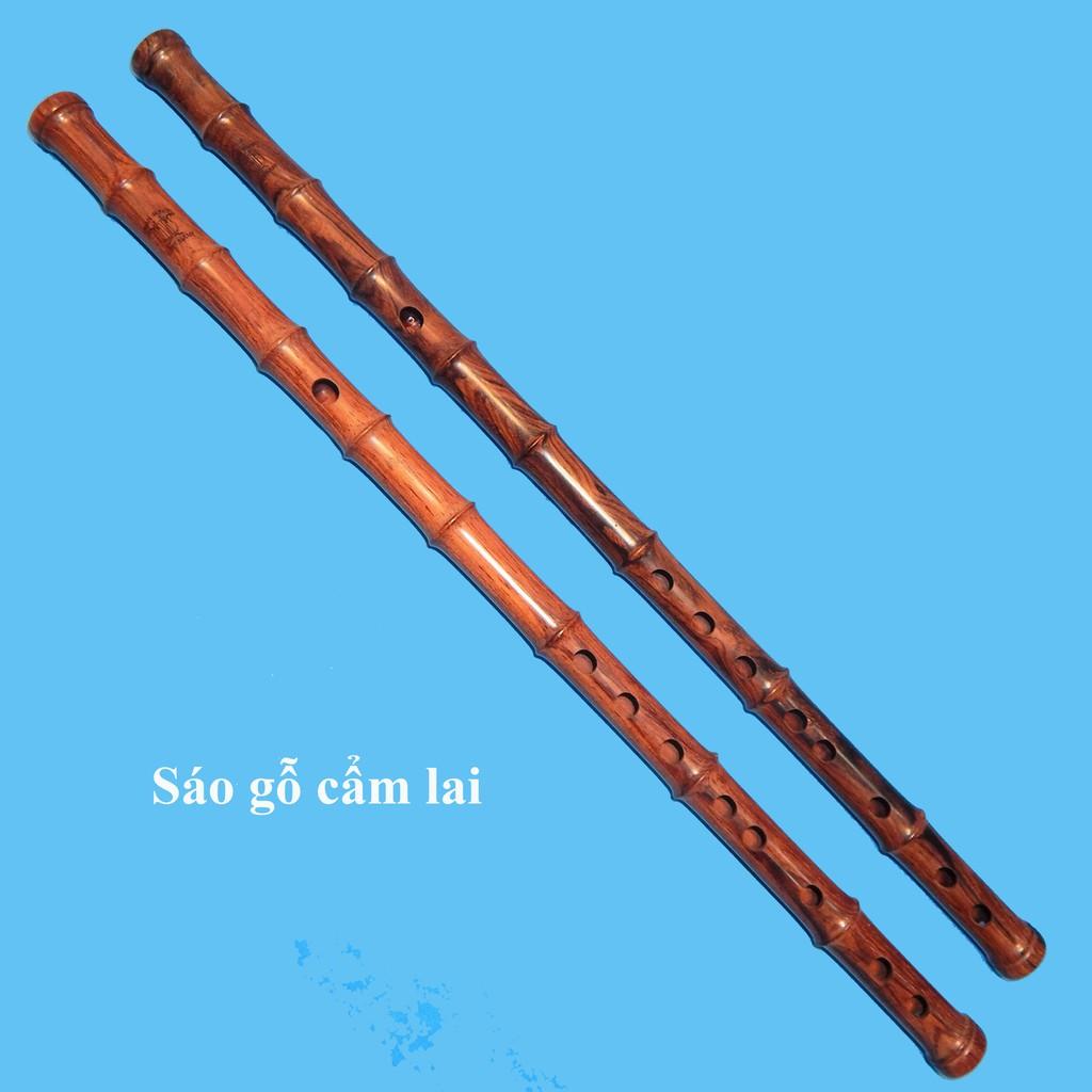 Sáo gỗ Cẩm lai G4 (Son trầm)