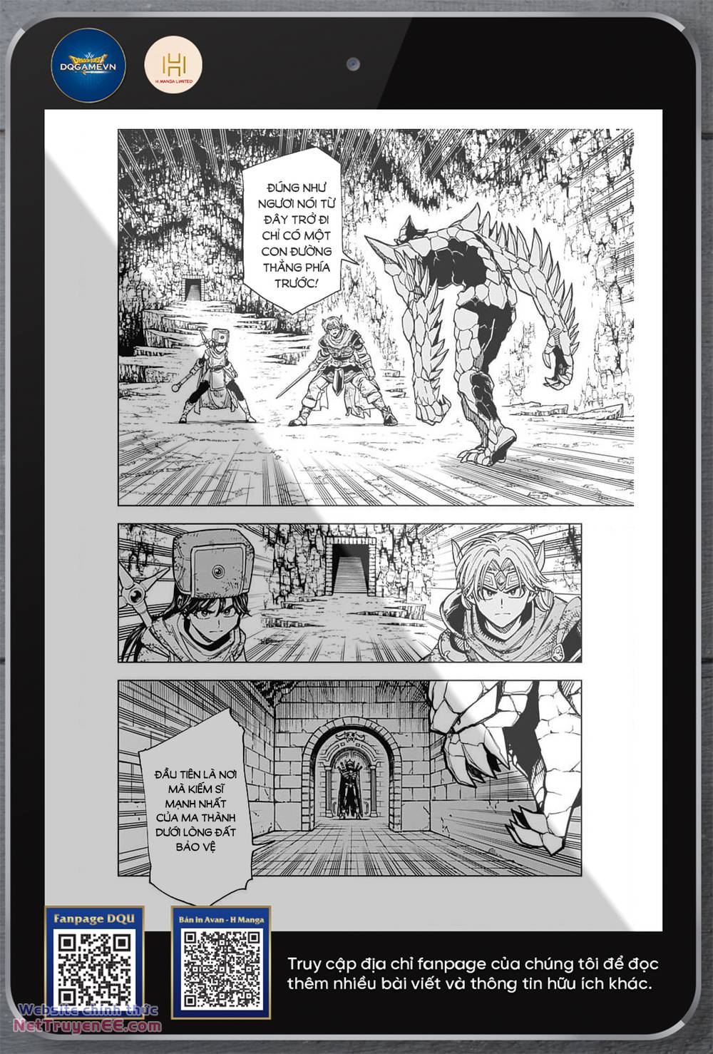 dragon quest - dũng giả avan và ngục viêm ma vương chapter 35 10