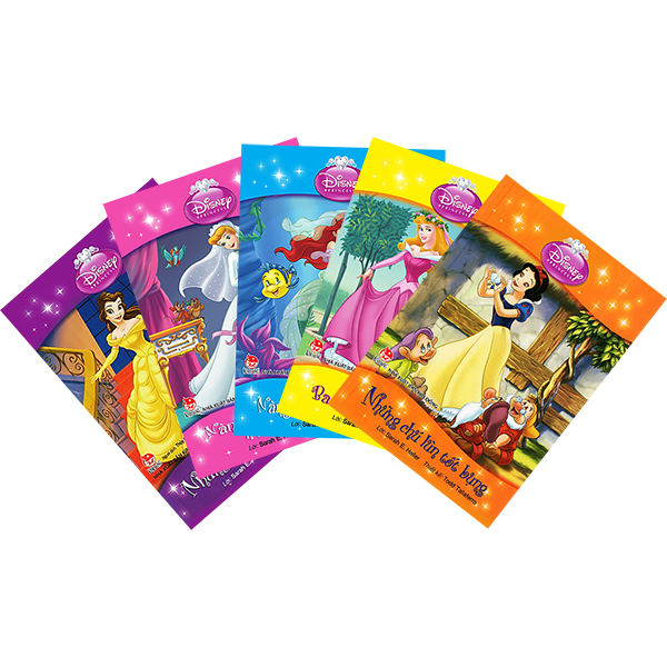 Combo Disney Công Chúa (5 Tập)