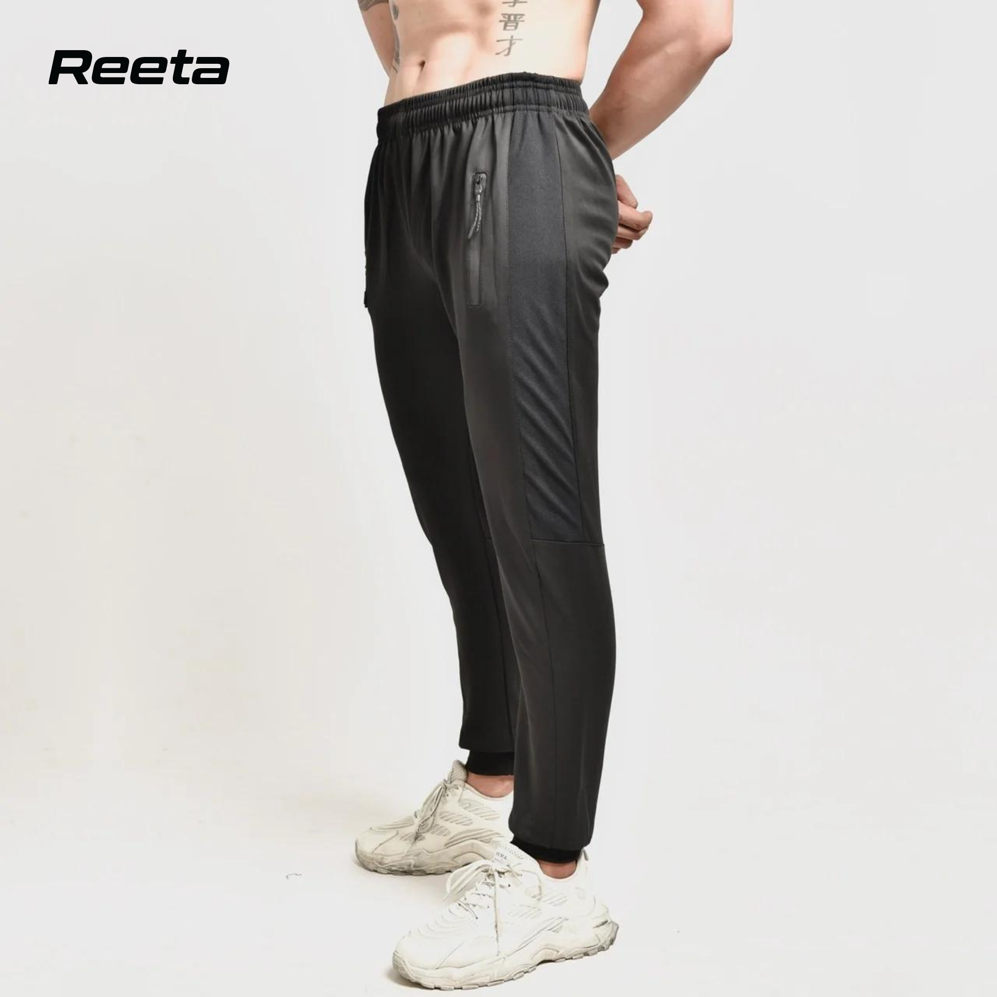 Quần Jogger nam thể thao REETA vải mềm mịn, co giãn 4 chiều, gam màu tinh giản và thoải mái mix &amp; match - A1767