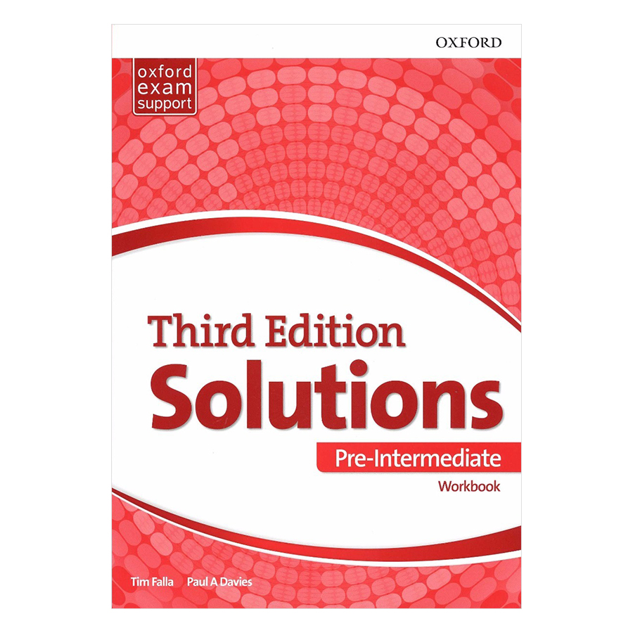 Solutions 3E Pre-Intermediate Workbook