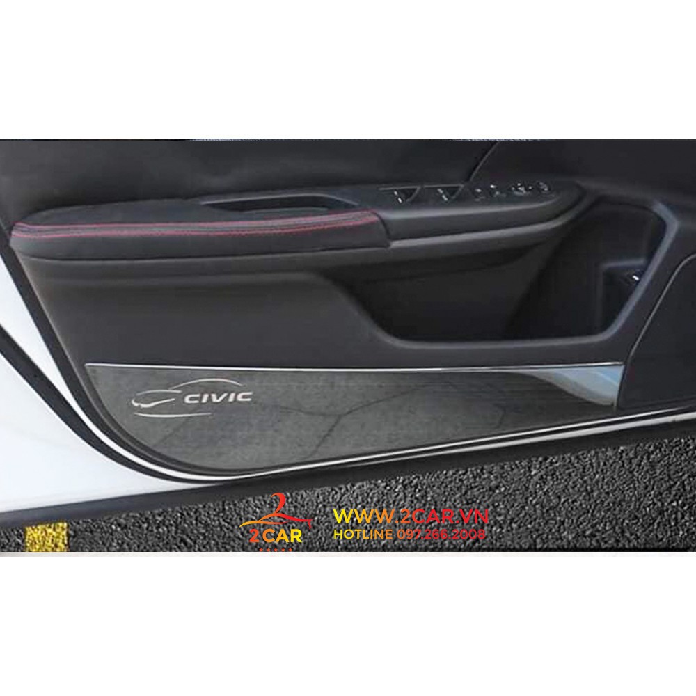 Ốp Tapli Cánh Cửa, ốp màng loa Xe Honda Civic 2016-2021 honda civic Hàng TiTan Cao Cấp
