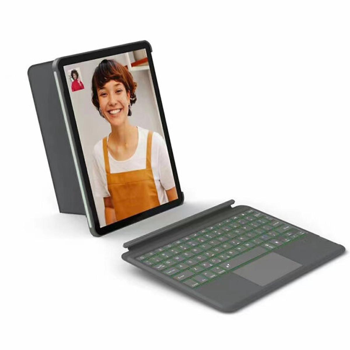 Bao Da Kèm Bàn Phím Cho iPad Hiệu WIWU Combo Touch - Hàng Chính Hãng