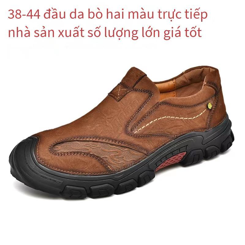 Giày da phong cách mới nhất giày đôi chống trượt giày công sở mới bán chạy giày đỏ lưới