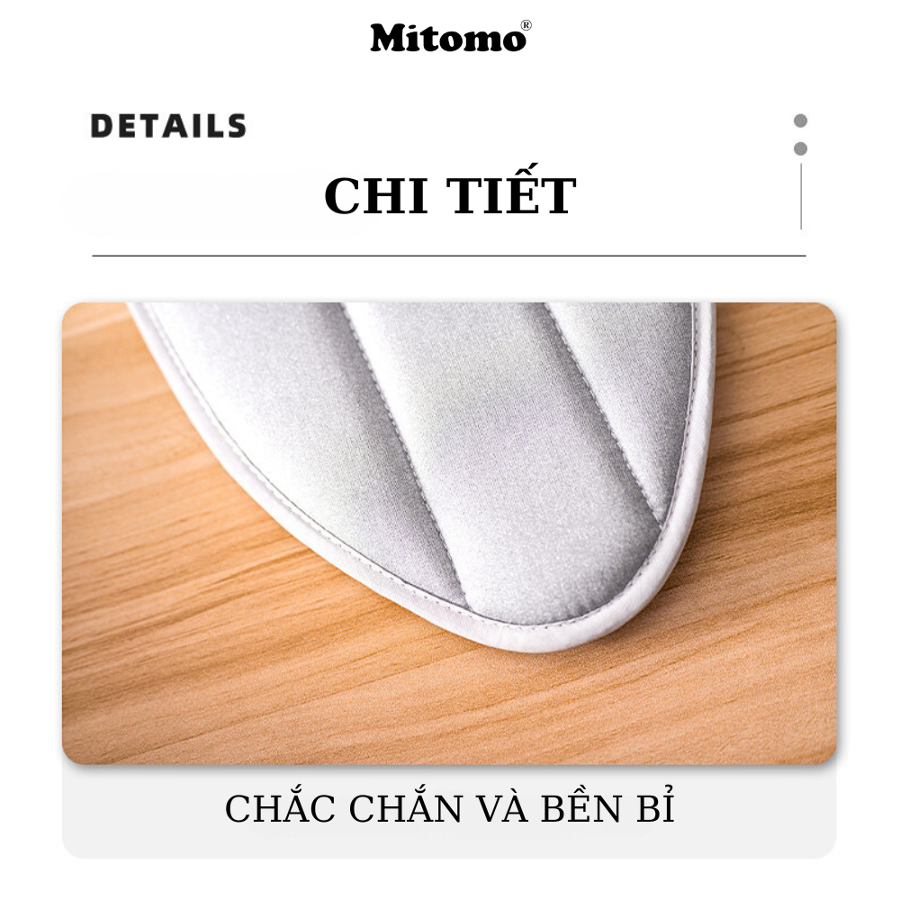 Găng tay chống bỏng khi ủi quần áo Mitomo - Hàng chính hãng
