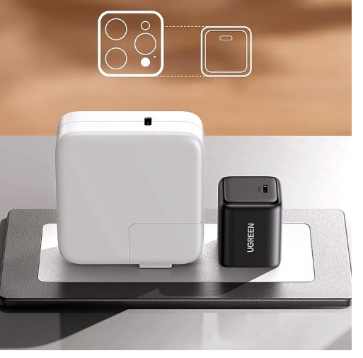 Củ sạc nhanh Nexode Mini 30W GaN USB-C Ugreen 55530 X513, Chân dẹt không gập - Hàng Chính hãng