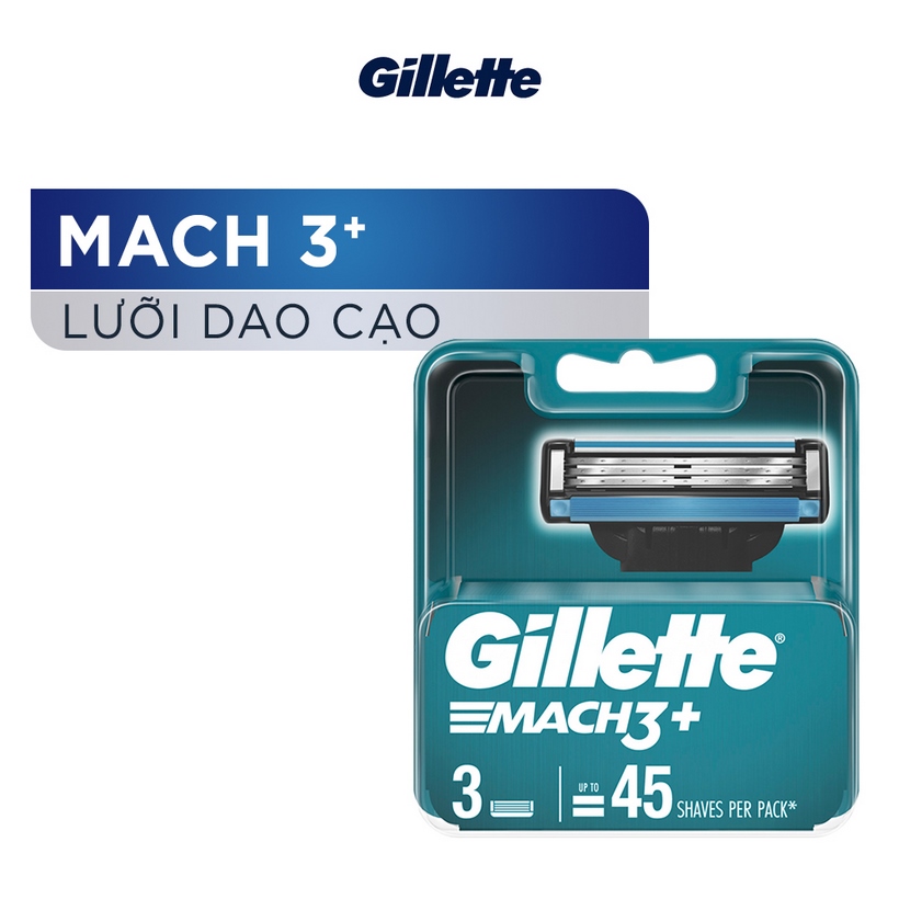 Lưỡi Dao Cạo GILLETTE Mach3 x3 Lưỡi