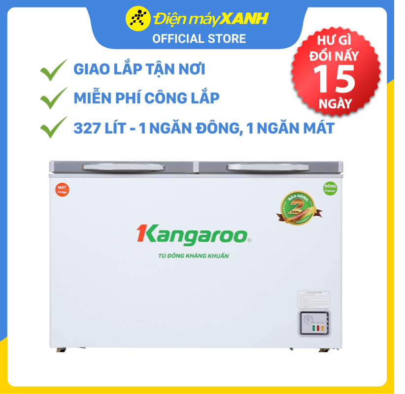 Tủ đông Kangaroo 327 lít KG498KX2