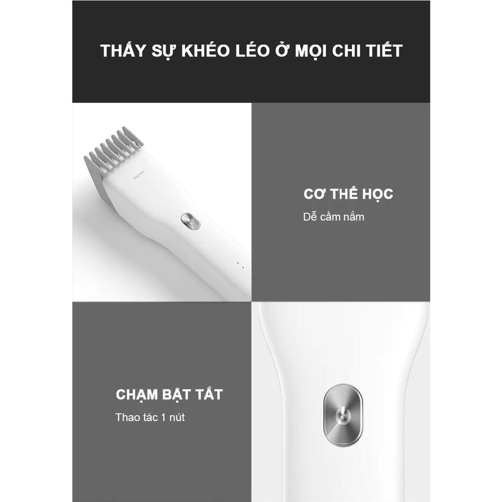 Tông đơ cắt tóc Enchen Boost công suất 5W, cữ cắt điều chỉnh được Pin bền cho gia đình