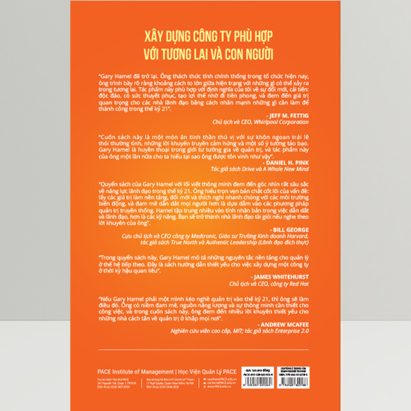 Sách PACE Books - Chuyện hệ trọng của doanh nghiệp thời nay - - Gary Hamel