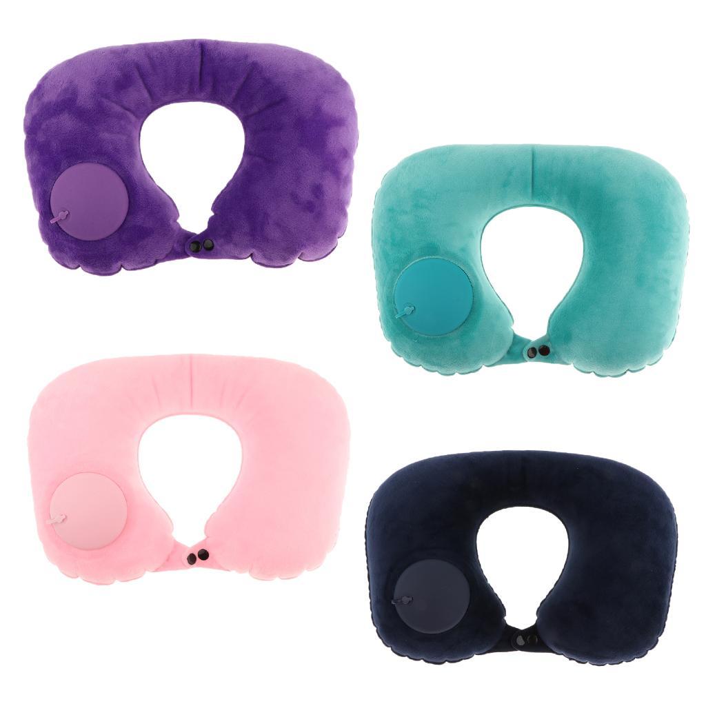Washable Neck Support Headrest Travel Sleep U Shape Neck Pillows Cushion for Men Women
