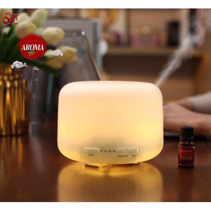 ĐÈN NGỦ TINH DẦU AROMA XÔNG SIÊU ÂM LỌC SẠCH KHÔNG KHÍ VỚI TINH DẦU DỊU NHẸ