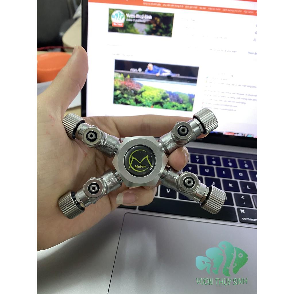 Van chia CO2 Mufan 2,3,4,6 cho hồ thuỷ sinh