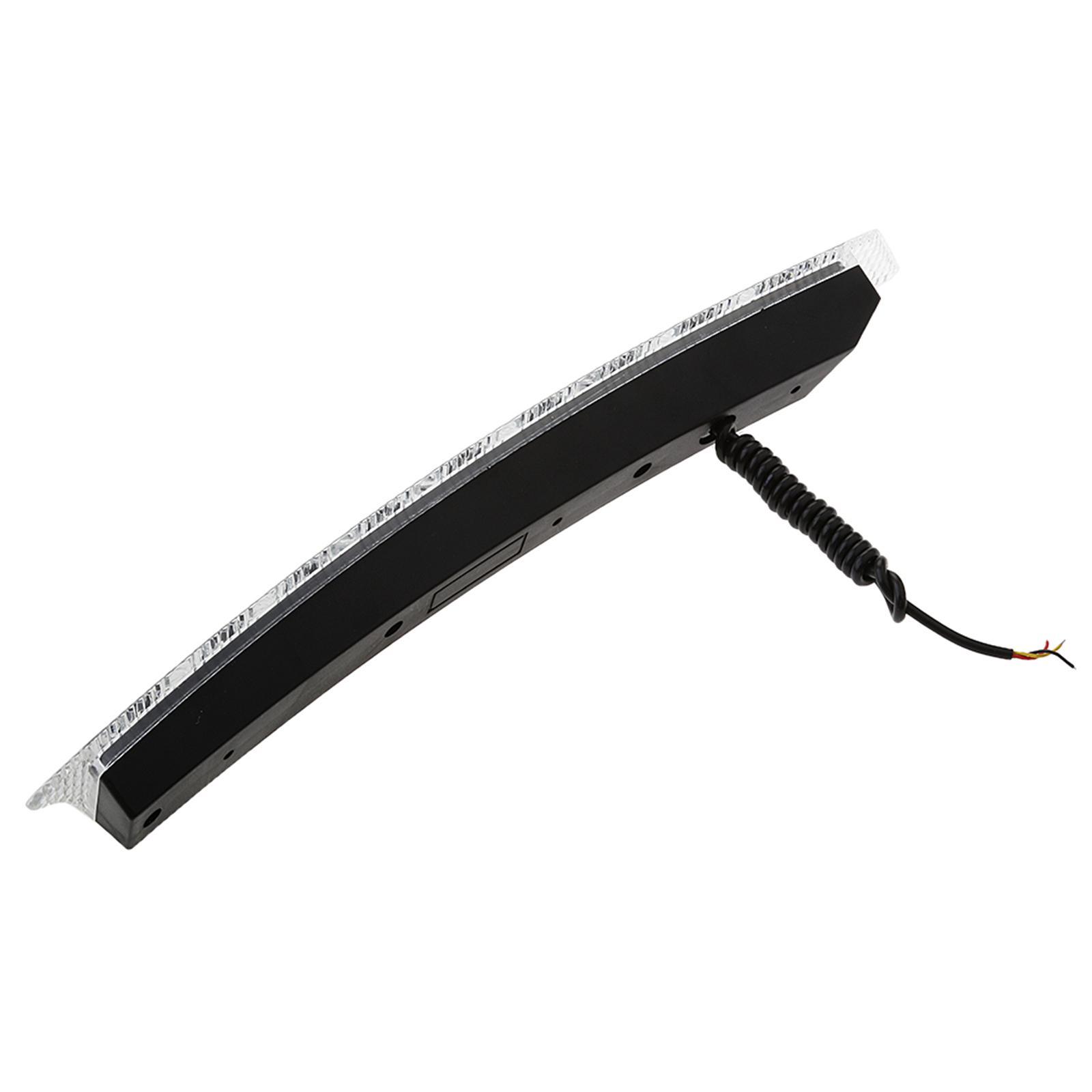 2x White&Amber LED Daytime Running Light for  C6 A6 S6 Q5 Q7  E90 E92