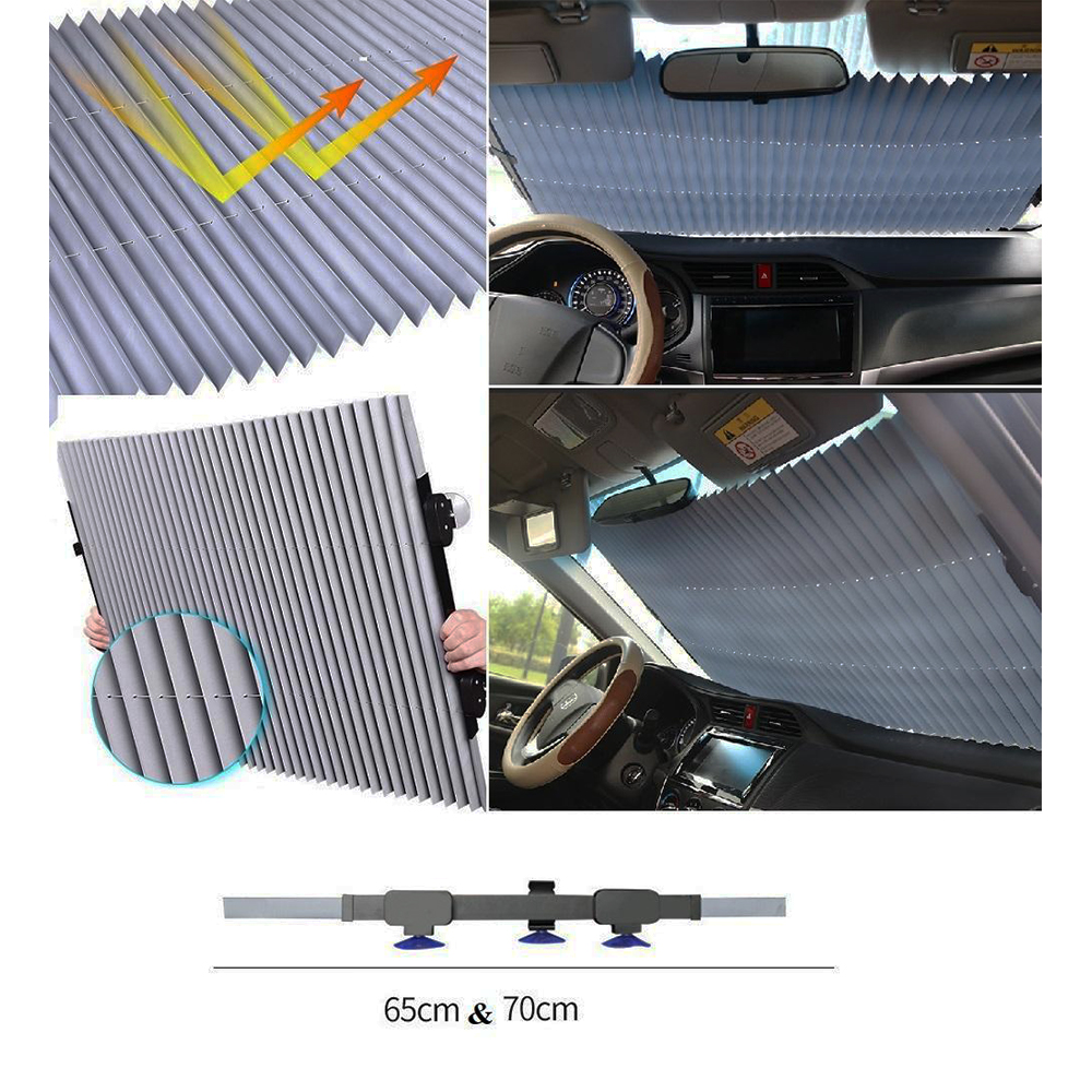 Rèm Che Nắng Laser Nhôm Cách Nhiệt Tự Động Thông Minh, Phụ Kiện Xe Hơi Cần Thiết Trong Mùa Nắng Nóng, Dễ Sử Dụng Và Lắp Đặt, Tráng Bạc Hạn Chế Đến 50% Tác Động Của Nhiệt, Độ Bền Cao, Có Hai Kích Thước Lựa Chọn Phù Hợp Với Vị Trí Lắp Đặt, Trọng Lượng Nhẹ, Nhỏ Gọn Có Thể Cất Đi Khi Không Dùng Tới