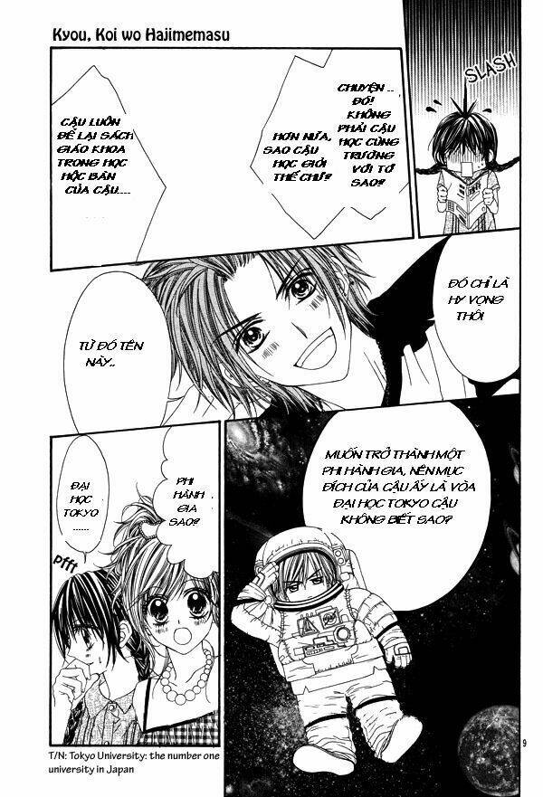 kyou, koi wo hajimemasu - mộng mơ đầu đời chapter 9 8