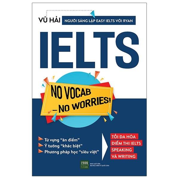 Sách  Combo Check Your English Vocabulary For Ielts + No Vocab  No Worries - BẢN QUYỀN - Combo 2 cuốn