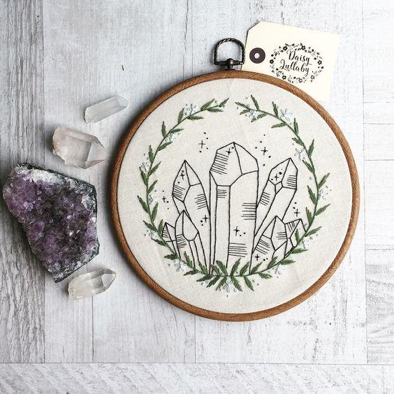 ( siêu đẹp) DIY nguyên liệu thêu tay LÂU ĐÀI CỔ TÍCH/ KIT THÊU HOOP deco home- dành cho tập thêu- nana shop