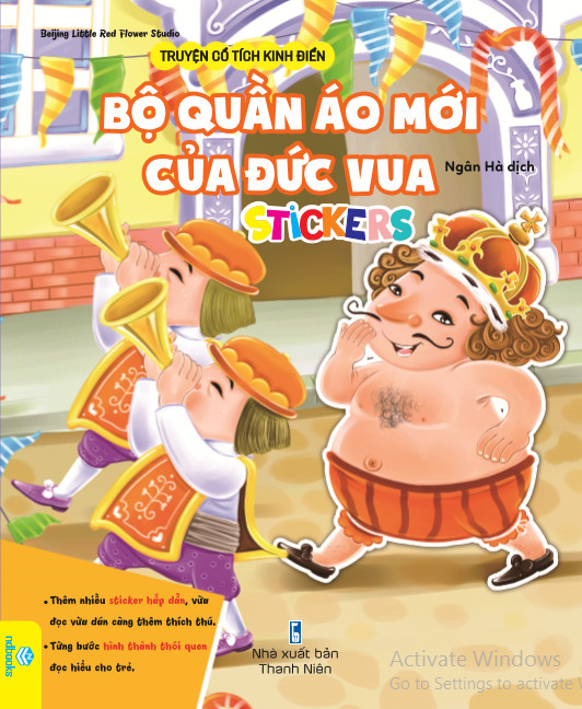 Sách - Combo 8 Cuốn Truyện Cổ Tích Kinh Điển Stickers - Ndbooks