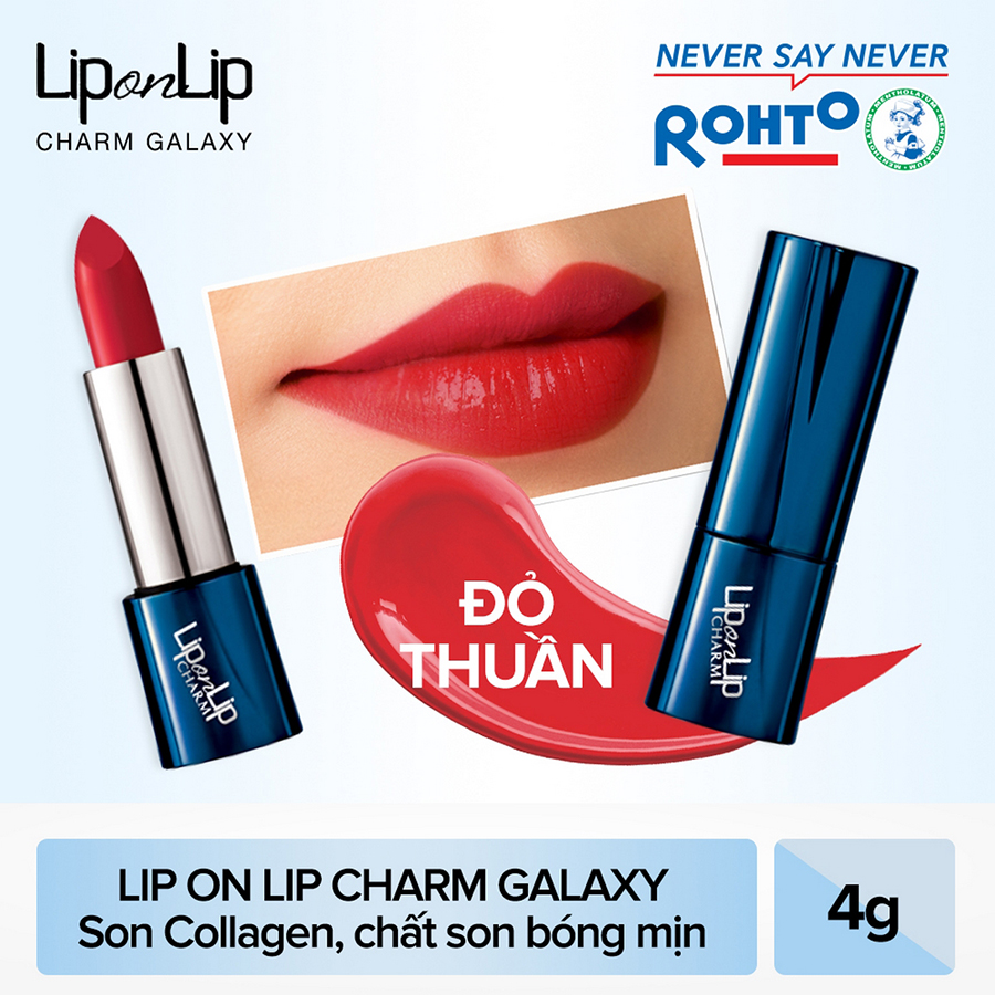 Son thỏi Collagen Lip On Lip Charm Galaxy Edition 4g