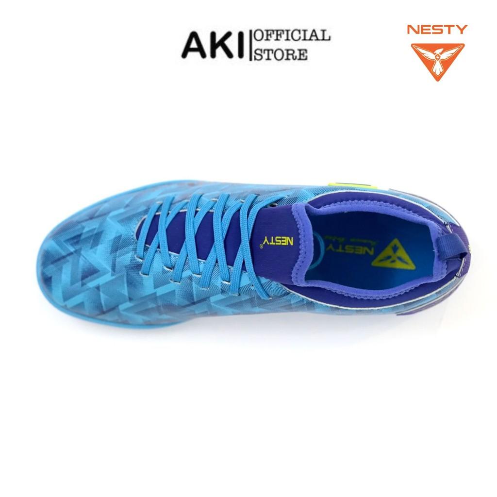 Giày đá bóng nam cỏ nhân tạo Nesty Phoenix Taiyang Xanh Ngọc thể thao chính hãng mềm nhẹ - NE003
