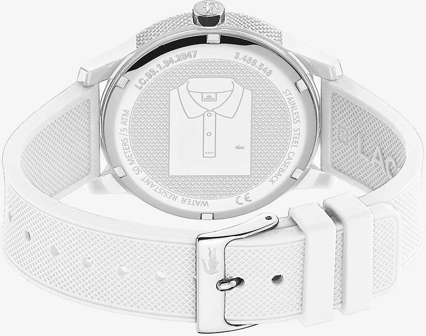 Đồng Hồ Nam Dây Cao Su Lacoste 2011039 &quot;Lacoste 12.12&quot; 42mm