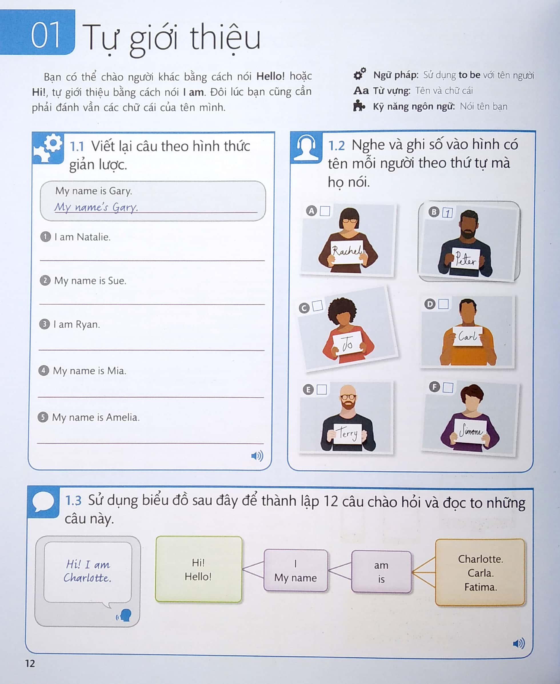 Tiếng Anh Cho Mọi Người - English For Everyone - Level 1 Beginner - Practice Book