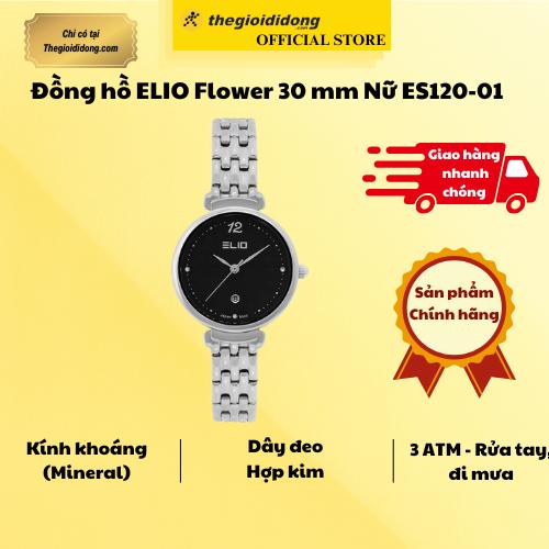 Đồng hồ ELIO Flower 30 mm Nữ ES120-01 - Hàng Chính Hãng