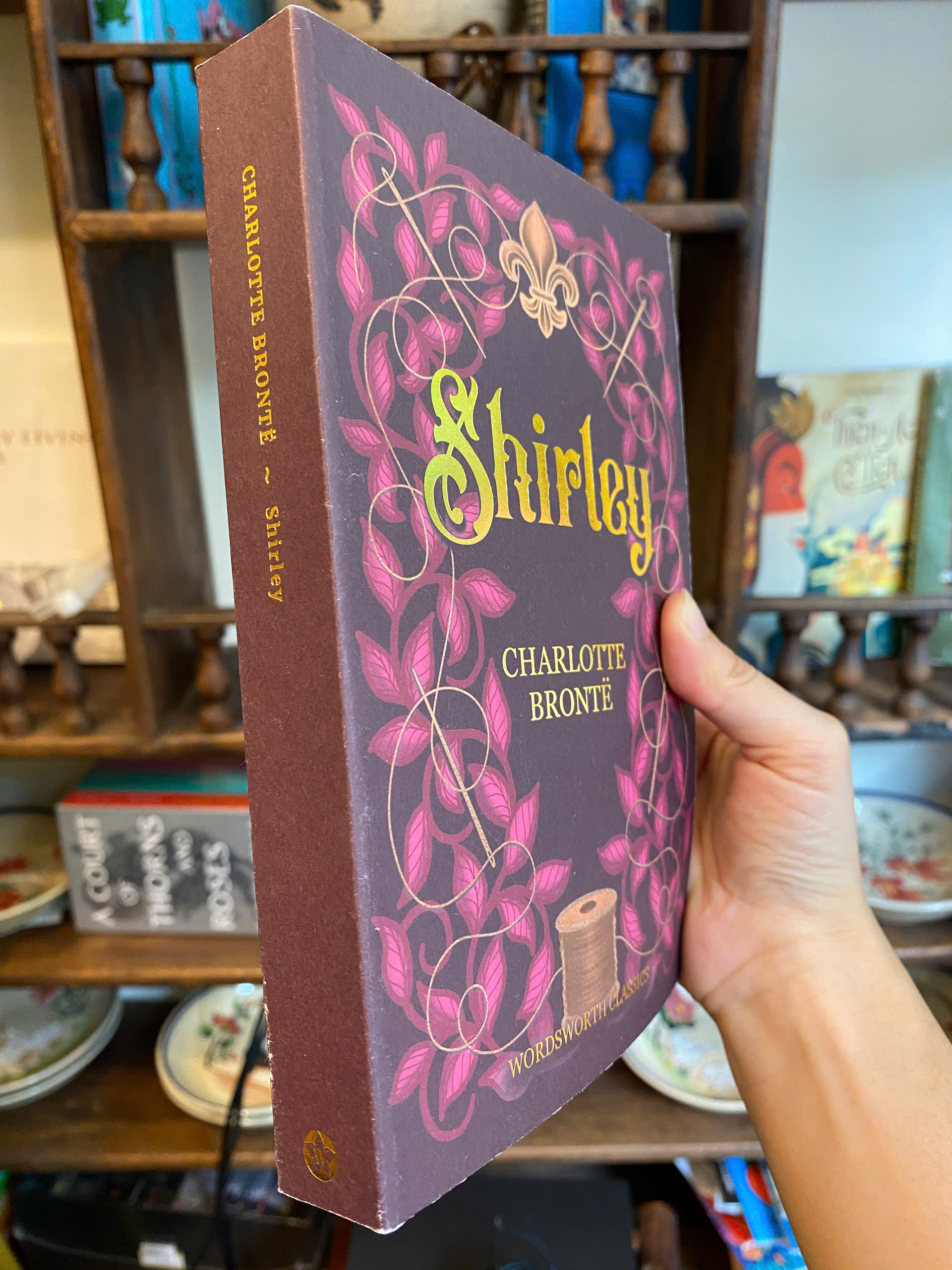 Sách - Shirley (Wordsworth Classics) by Charlotte Brontë | English Romance - Historical Fiction Book