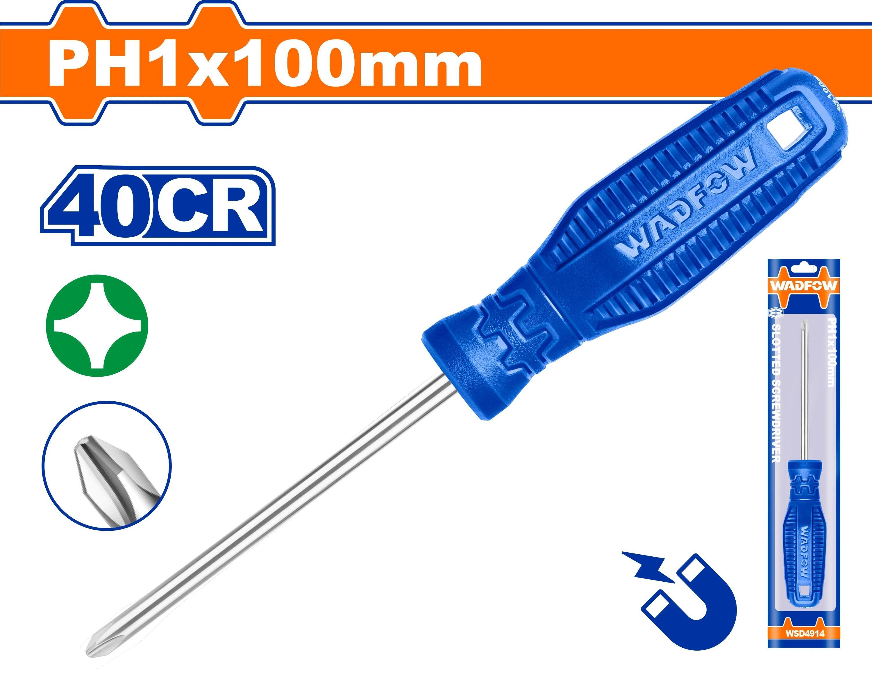 TUA VÍT BAKE PH1X100MM WSD4914 WADFOW - HÀNG CHÍNH HÃNG