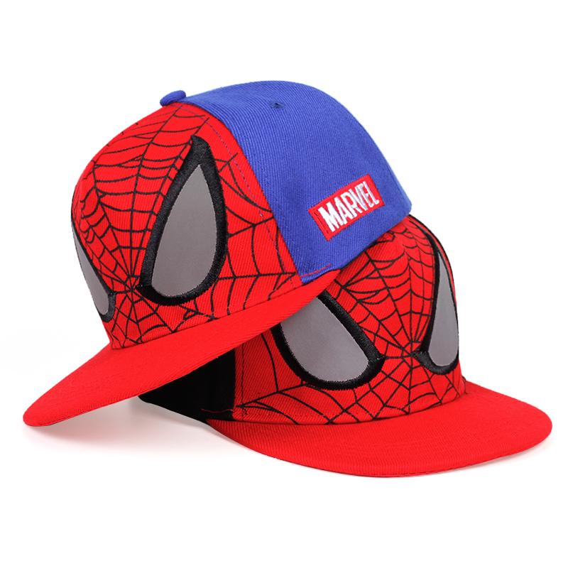 MARVEL Nón Kết Thêu Hình Người Nhện Dễ Thương Cho Bé