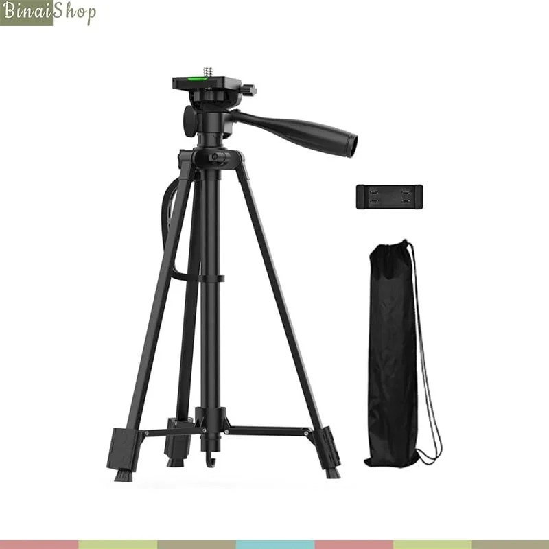 EMEET FTD603 - Tripod Đa Năng Điều Chỉnh 30-140cm Cho Webcam, Máy Ảnh, Điện Thoại Và Camera Hội Nghị - Hàng Chính Hãng