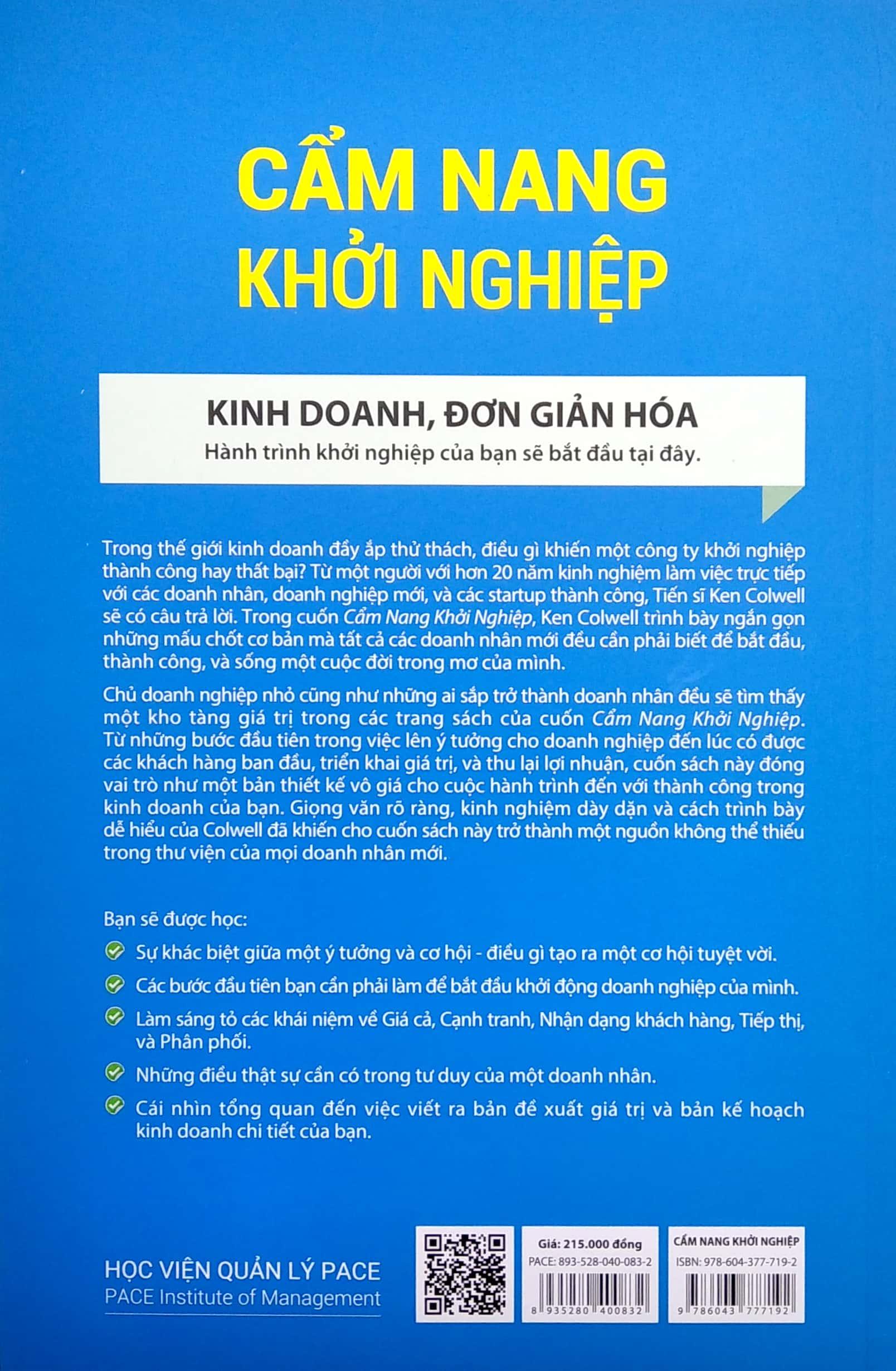 Cẩm Nang Khởi Nghiệp