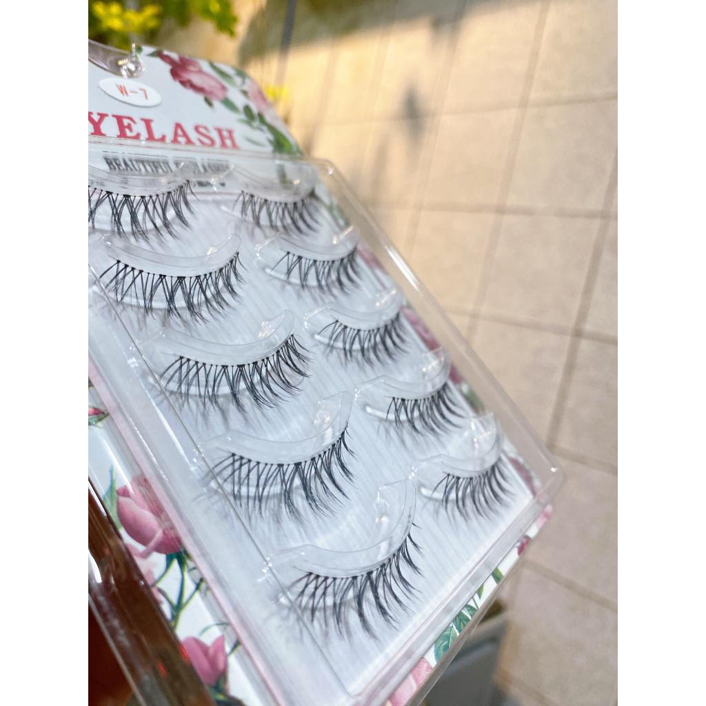 Set mi gân giả Eyelash 5 cặp trong tự nhiên dành cho makeup chuyên nghiệp - Hity Beauty